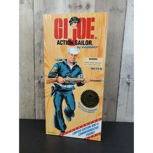 NIB GI Joe Sailor Ltd Ed WWII 50th Anniv Commemorative by Hasbro 1995